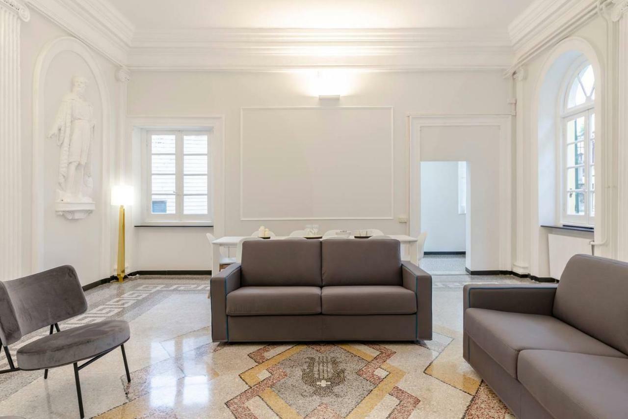 Joivy Elegant Flat For 7, In The Heart Of Genoa Lejlighed Eksteriør billede