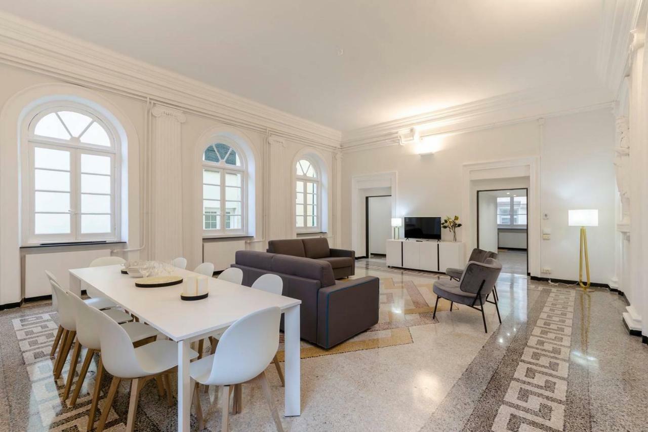 Joivy Elegant Flat For 7, In The Heart Of Genoa Lejlighed Eksteriør billede