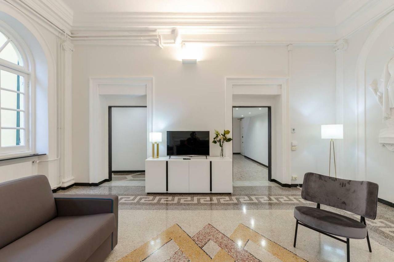 Joivy Elegant Flat For 7, In The Heart Of Genoa Lejlighed Eksteriør billede