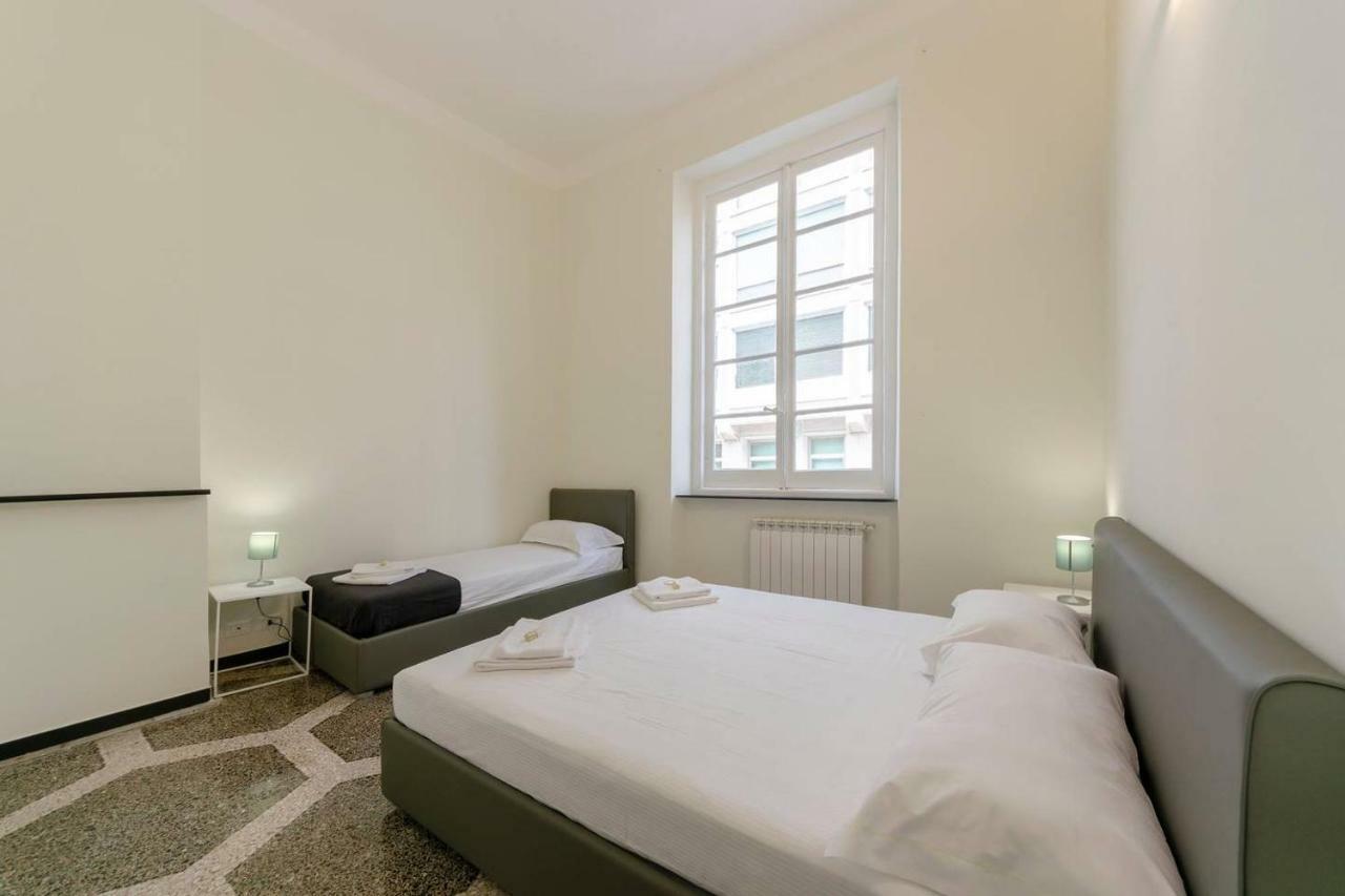 Joivy Elegant Flat For 7, In The Heart Of Genoa Lejlighed Eksteriør billede